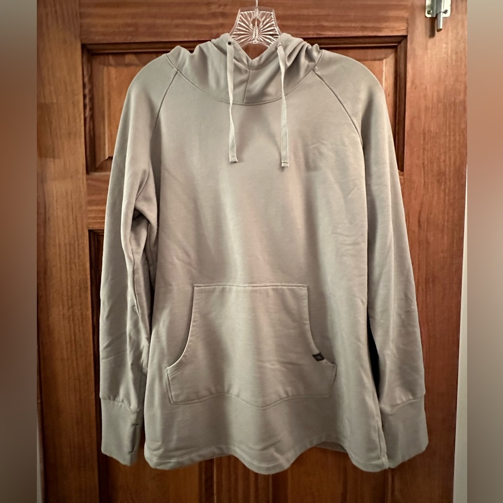 FreeFly - lightweight fleece hoodie - light grey - size XL